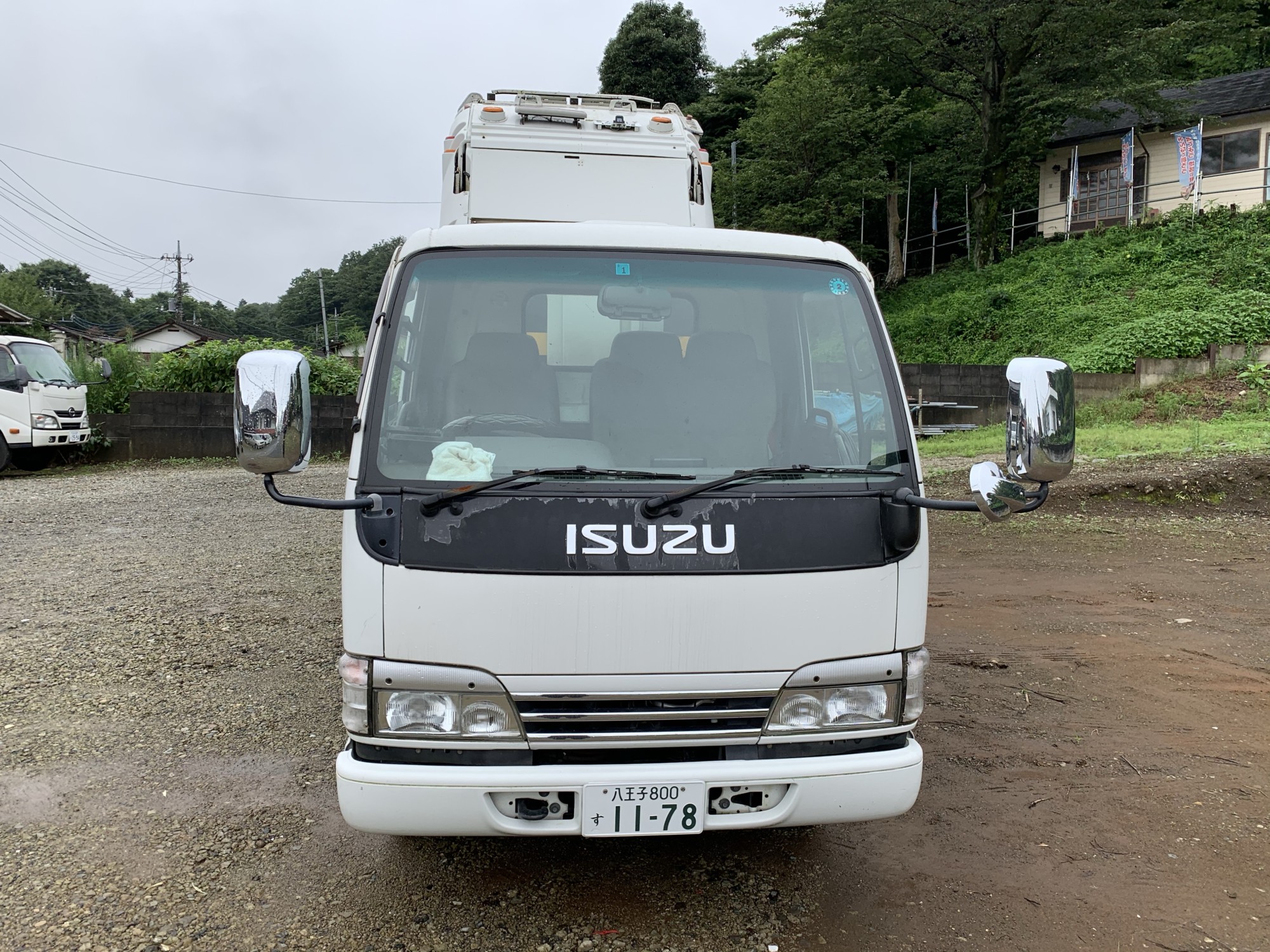 サヨナラ パッカー車 東京都八王子市 多摩地区のマンション植栽管理や造園工事は植木屋永井緑建